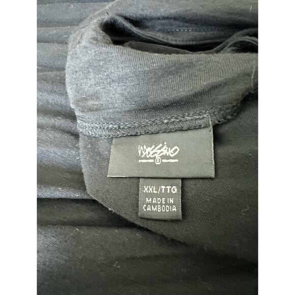 NWT Mossimo Black Dolman Sleeveless V-Neck High/Low Hem Soft Dress Size XXL - Picture 5 of 7